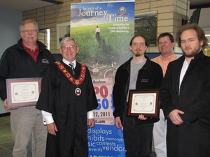 Brent Clifford, Warden Bob Sweet and other Sponsors
