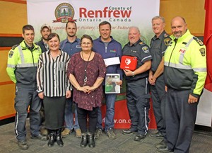 AED Donation to the County of Renfrew